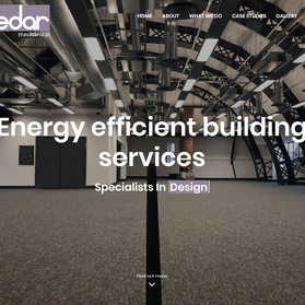 Cedar Mechanical Website